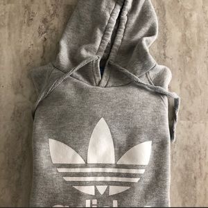 Grey Adidas Hoodie